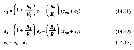 Circuit d'amplificateur d'instrumentation