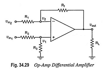 Amplificador de amplificador de amplificador diferencial