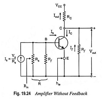 Circuito de amplificador de retroalimentación de voltaje de derivación